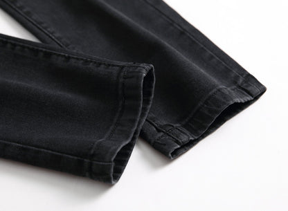 Men's Ripped Skinny Stretch Distressed Destroyed Slim Jeans Denim Pants
