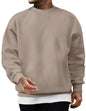 JMIERR Men's Casual Long Sleeves Crewneck Sweatshirts Cotton Pullover Sweatshirt for Men