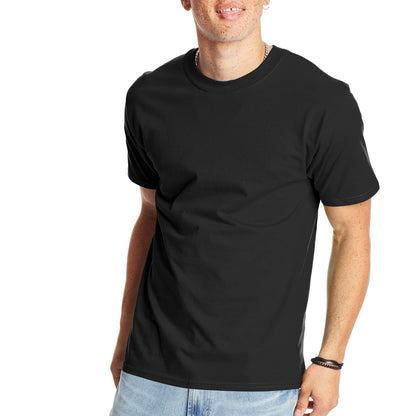 Hanes Men's Beefy-T T-Shirt, Heavyweight Cotton Tee, 1 Or 2 Pack, Big & Tall Sizes Available