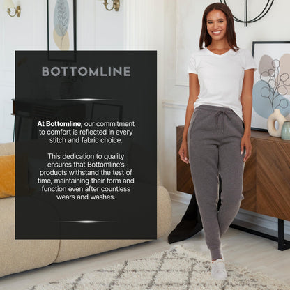BottomLine 3 Pack Sweatpants Women, Comfortable Womens Sweatpants, Fleece Womens Joggers (Available in Plus)