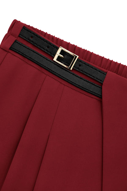 PRETTYGARDEN Women's Wide Leg Pants Dressy High Waisted Business Casual Work Office Suit Palazzo Pant Trousers