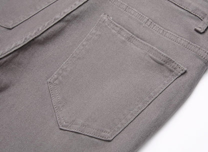 Men's Ripped Skinny Stretch Distressed Destroyed Slim Jeans Denim Pants