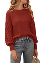PRETTYGARDEN Women's 2024 Winter Pullover Sweater Casual Long Sleeve Crewneck Loose Chunky Knit Jumper Tops Blouse