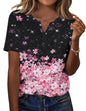 Zeagoo Womens Summer Tops Casual Short Sleeve V Neck Shirts Business Dressy Work Tunic Blouses