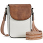 BOSTANTEN Small Crossbody Bags for Women Trendy Leather Phone Wallet Purses Handbags Adjustable Guitar Strap