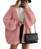 PRETTYGARDEN Womens Oversized Cardigan Sweaters 2024 Fall Long Lantern Sleeve Knit Open Front Lightweight Sweater