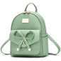 I IHAYNER Girls Bowknot Cute Leather Backpack Mini Backpack Purse for Women