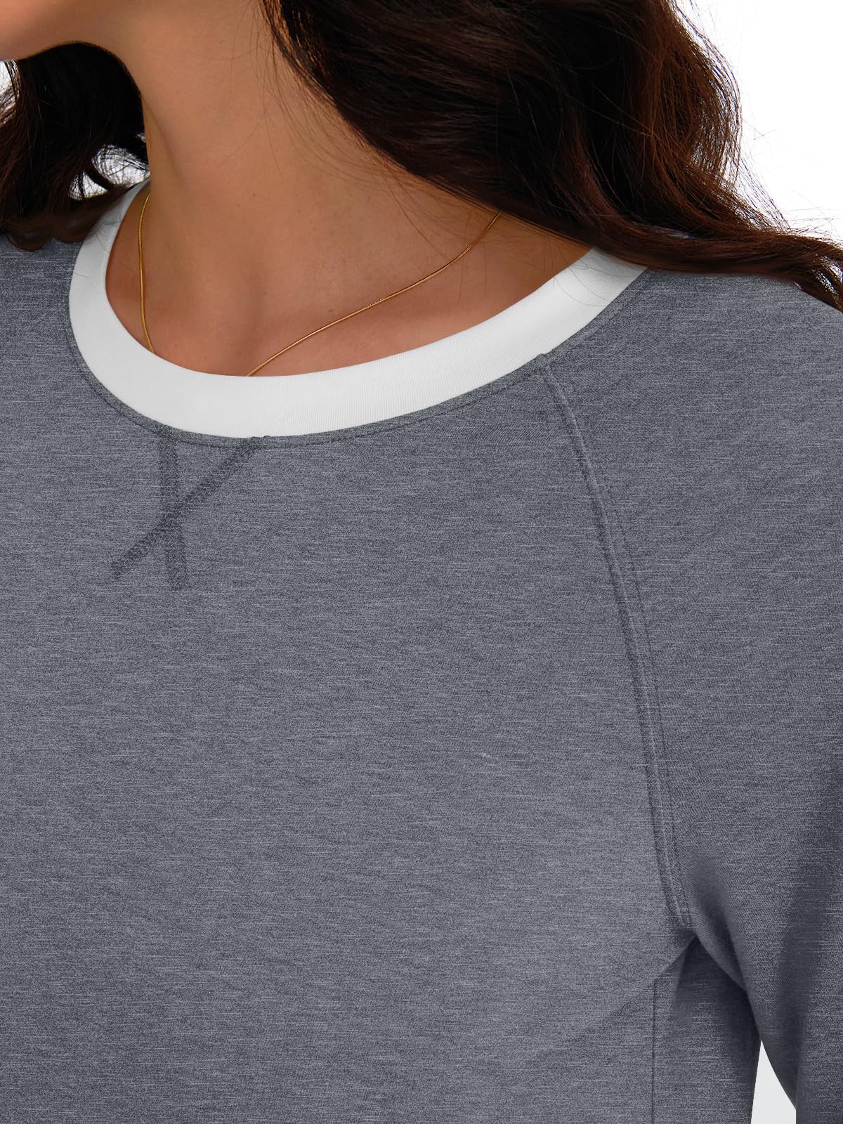 AUTOMET Womens Long Sleeve Shirts Color Block Casual Crewneck Tops Tshirt Basic Tees Fall Fashion Clothes Trendy Outfits