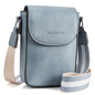 BOSTANTEN Small Crossbody Bags for Women Trendy Leather Phone Wallet Purses Handbags Adjustable Guitar Strap