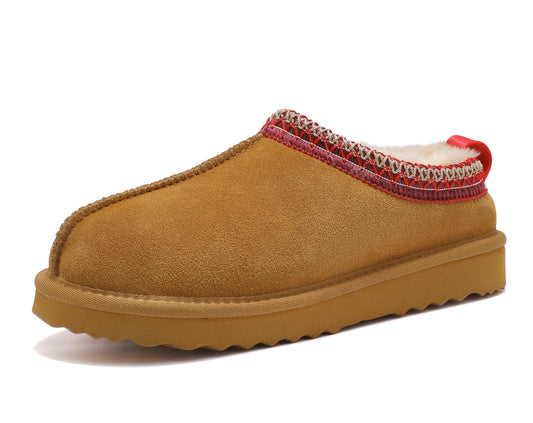 Women's Slippers Platform Mini Boots Faux Fur Warm Winter Mules Cozy Warm House Shoes Indoor and Outdoor