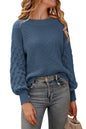 PRETTYGARDEN Women's 2024 Winter Pullover Sweater Casual Long Sleeve Crewneck Loose Chunky Knit Jumper Tops Blouse