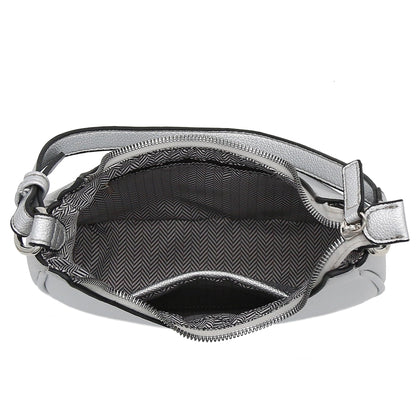FashionPuzzle Small Crescent Shoulder Bag Underarm Purse
