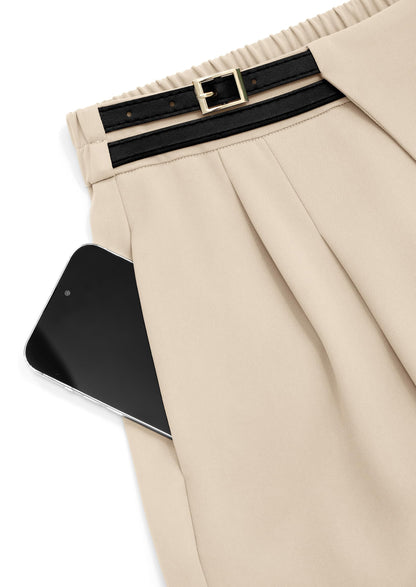 PRETTYGARDEN Women's Wide Leg Pants Dressy High Waisted Business Casual Work Office Suit Palazzo Pant Trousers