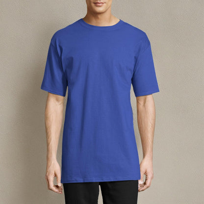 Hanes Men's Beefy-T T-Shirt, Heavyweight Cotton Tee, 1 Or 2 Pack, Big & Tall Sizes Available