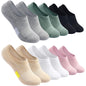 Toes Home No Show Socks Womens Cushioned Low Cut Athletic Hidden Liner for Sneakers Ankle Invisible Running Socks 4/6 Pairs