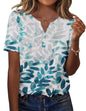 Zeagoo Womens Summer Tops Casual Short Sleeve V Neck Shirts Business Dressy Work Tunic Blouses