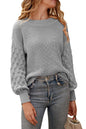 PRETTYGARDEN Women's 2024 Winter Pullover Sweater Casual Long Sleeve Crewneck Loose Chunky Knit Jumper Tops Blouse
