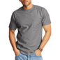 Hanes Men's Heavyweight Pocket T-Shirt, Beefy-T Full-Cut Cotton Pocket Tee for Men, Crewneck T-Shirt For Men, 1 or 2 Pack