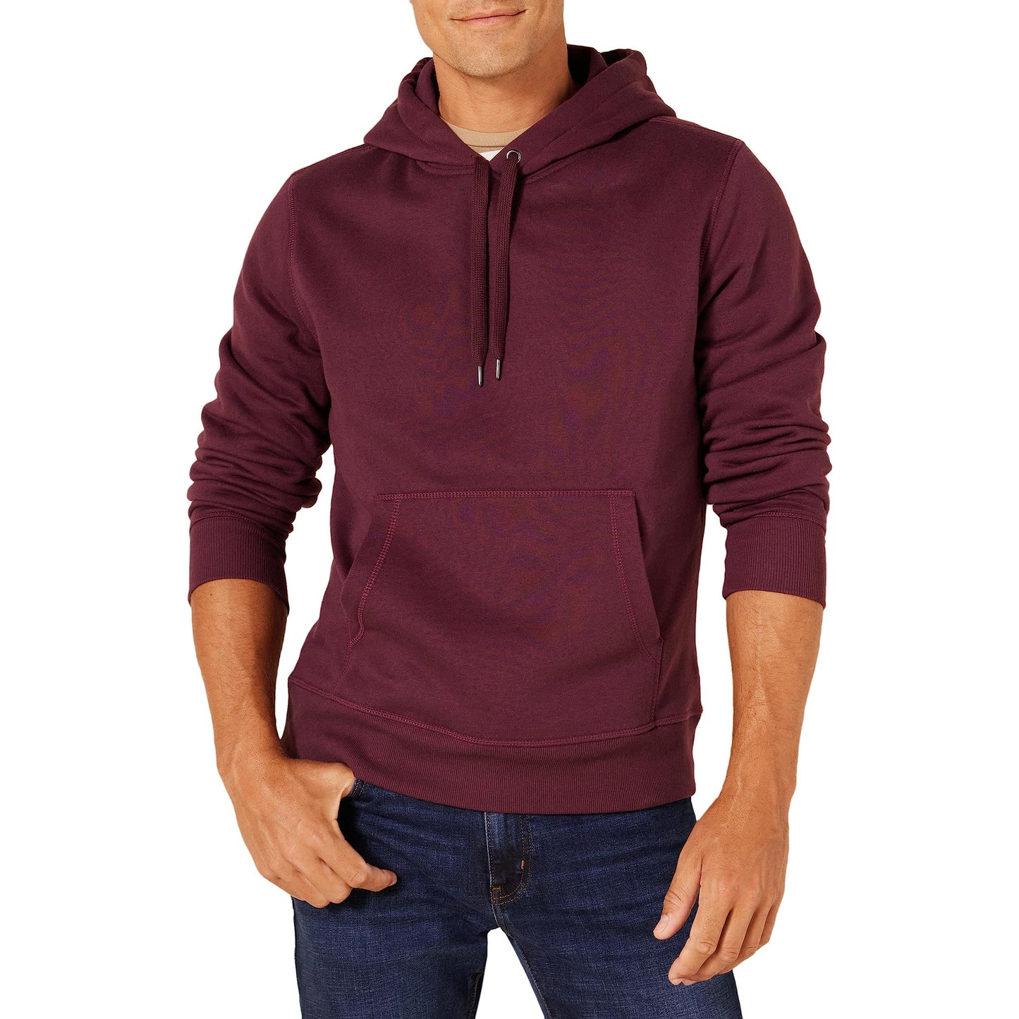 Amazon Essentials Men's Sweatshirt Hoodie, Big & Tall Options Available